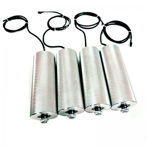 전기 롤러 내장 모터 AC 220V 380V DC 24V 48V 스테인레스 스틸 롤러 전원 고무 코팅 롤러